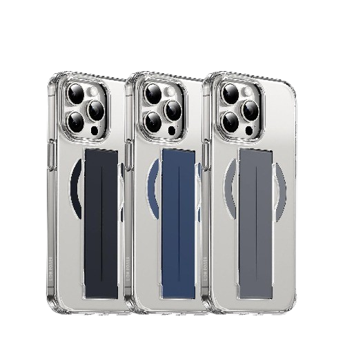 حافظة هاتف يونيك آيفون 14 برو ماكس مغناطيسية. أزرق داكن