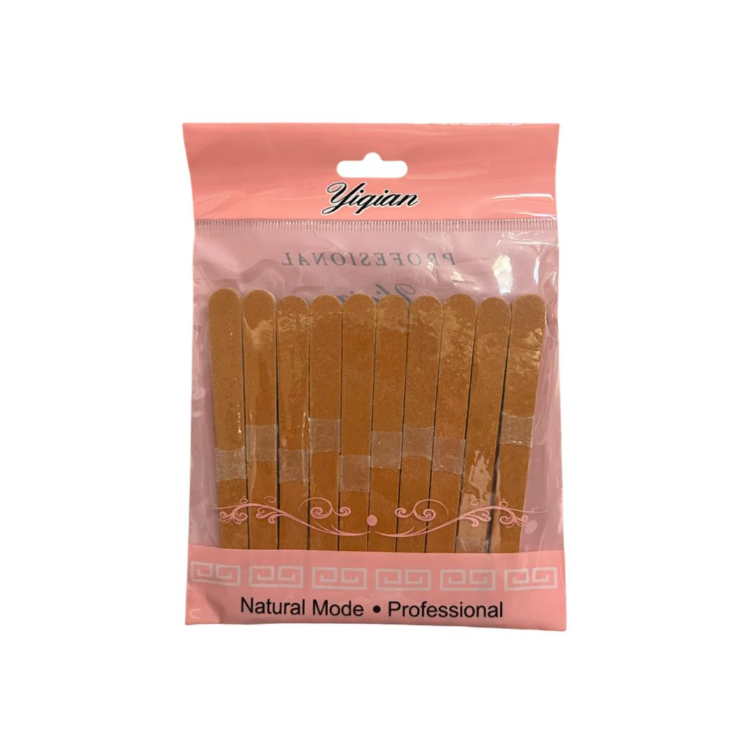 مبرد اظافر خشب - 50 حبه