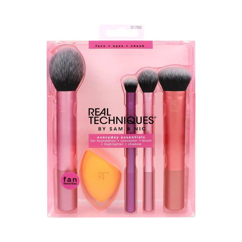 مجموعة من أربعة فرشاة مكياج