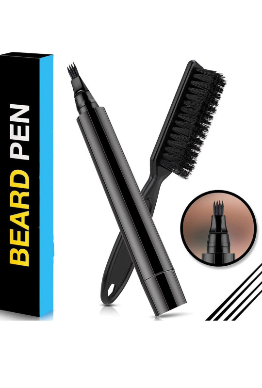 قلم لحية وشنب