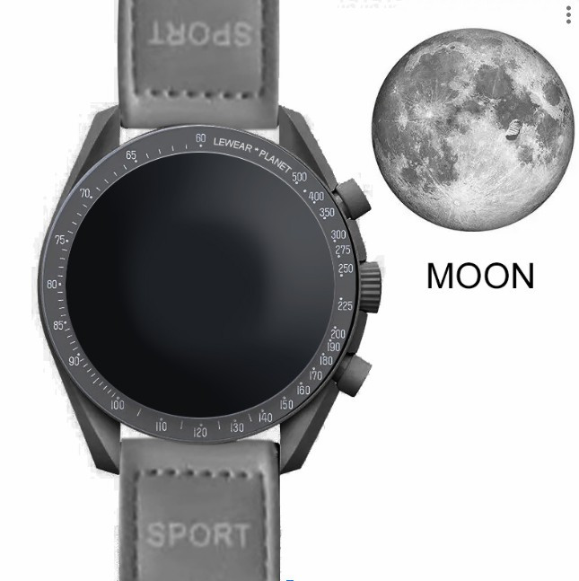 ساعة القمر مون سواتش كولكشن الذكية