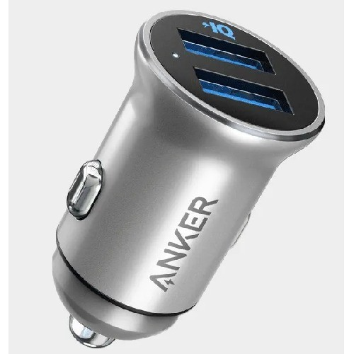 شاحن سيارة أنكر باور درايف 2 من خليط معدني