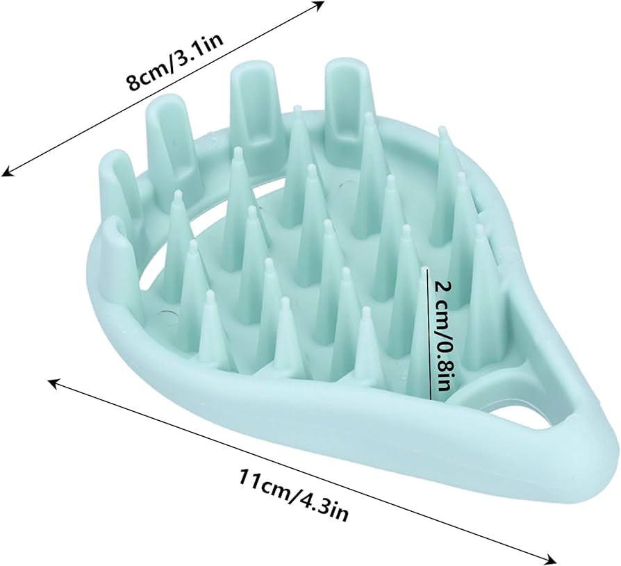 مدلك فروة الراس - ازرق
