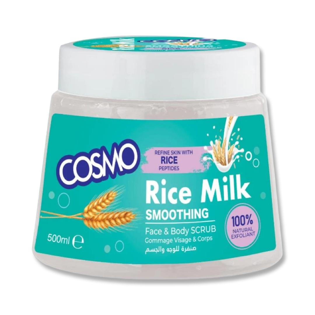 كوزمو - سنقرة حليب الارز للوجه والجسم - 500 مل