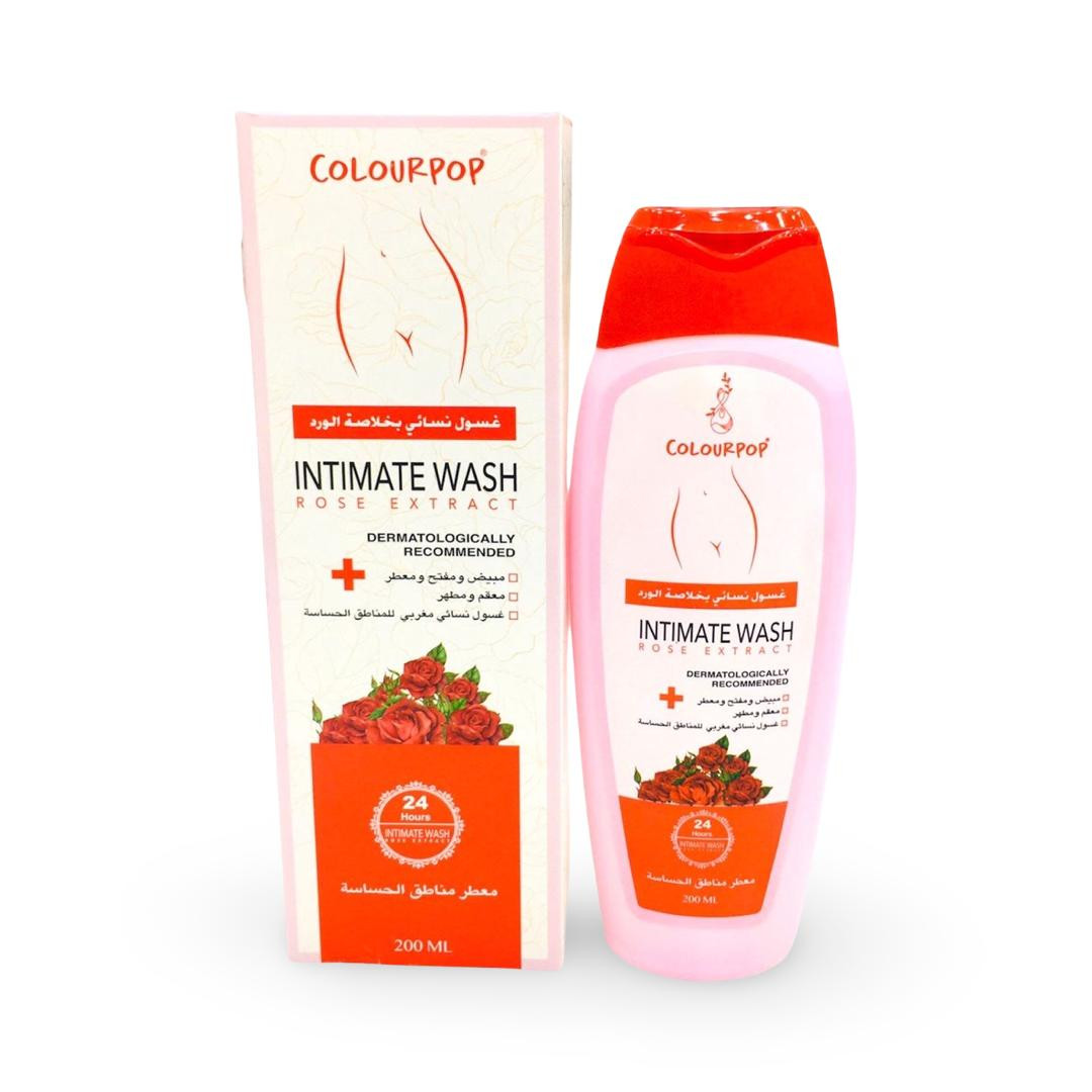 كولور بوب - غسول نسائي بخلاصة الورد  - 200 مل