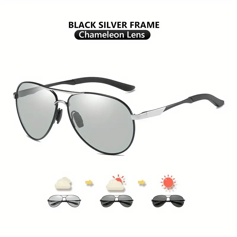 نظارات شمسيةفوتوكروميك  معتمة ضد الاشعة فوق البنفسجية