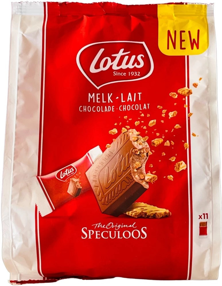 لوتس بيسكوف شوكولاتة بالحليب 165 جرام