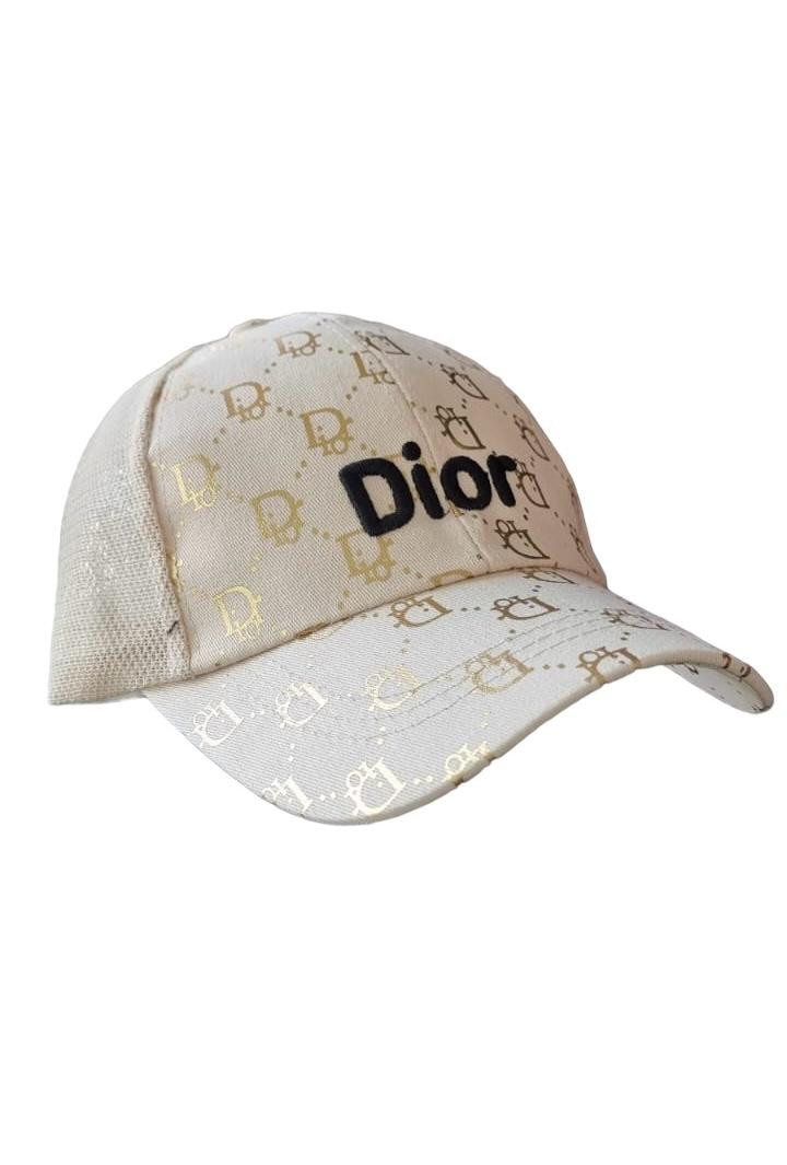 كاب ديور باللون البيج والذهبي