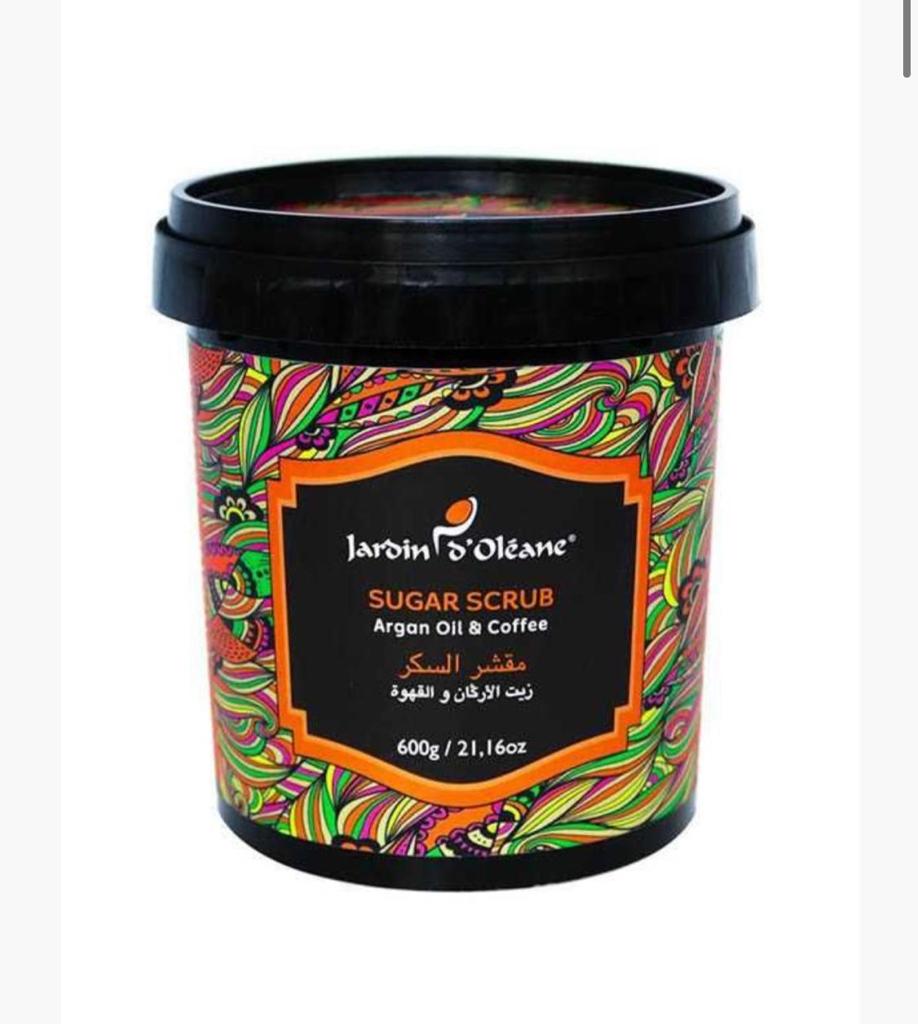 جاردن أوليان - مقشر السكر بزيت الأركان والقهوة