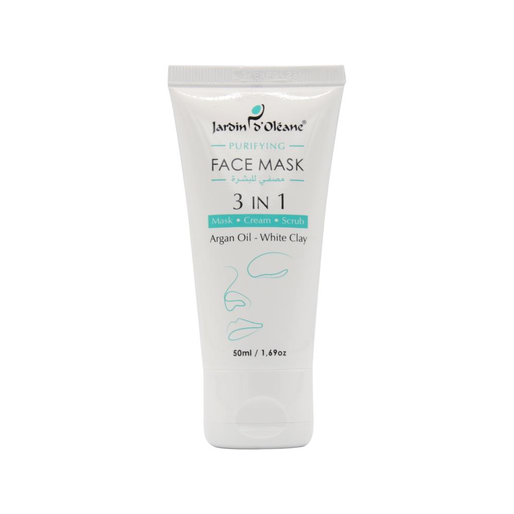 جاردن أوليان - قناع 1*3 الأركان والطين الأبيض 50مل
