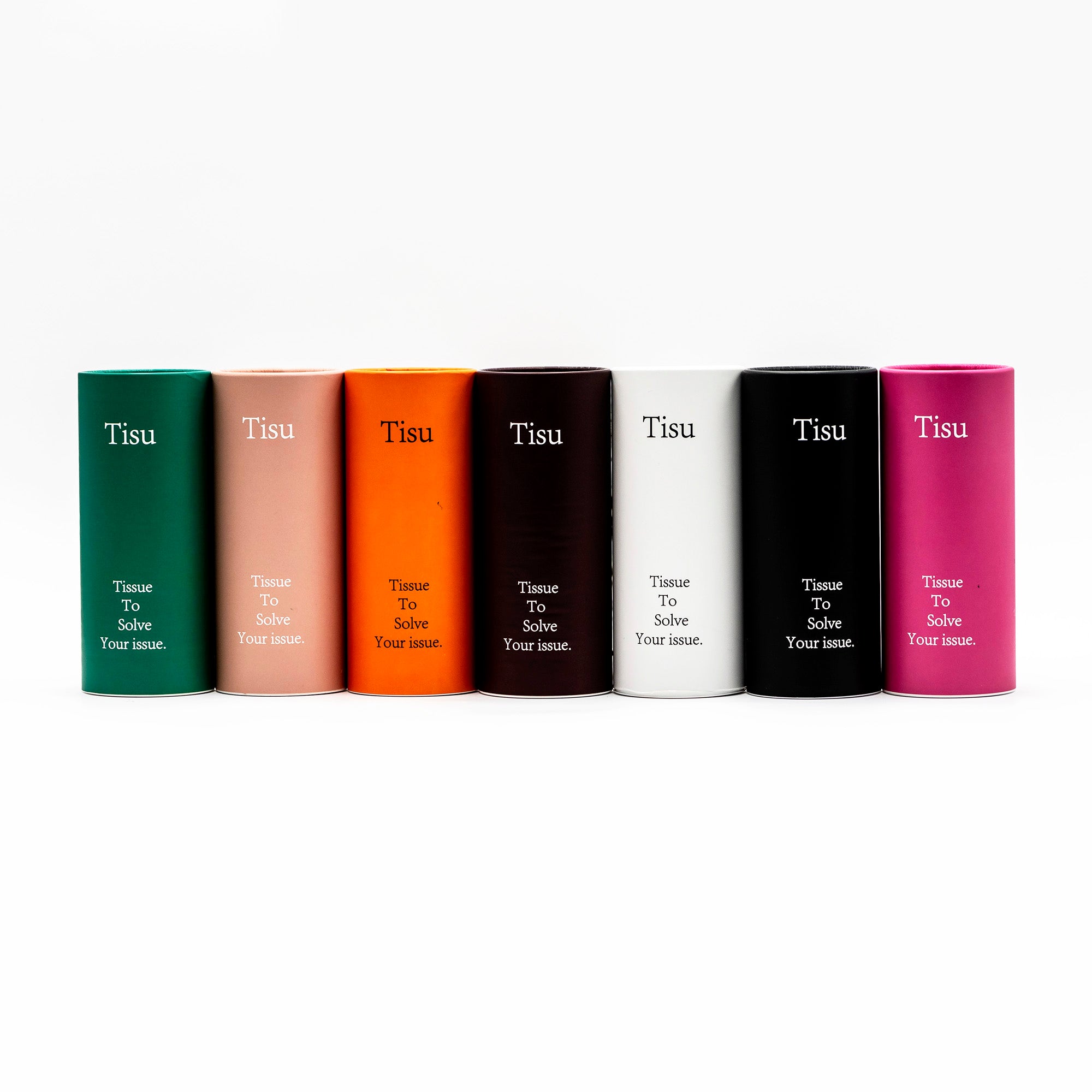 محارم ورقية للسيارة اللون البرتقالي