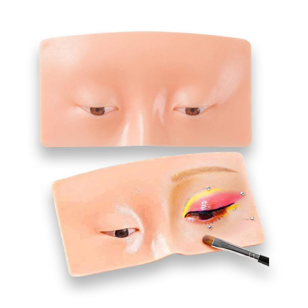 وجه سيليكون لتعليم المكياج