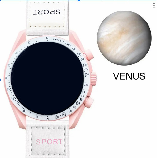 ساعة كوكب فينوس مون سواتش كولكشن الذكية