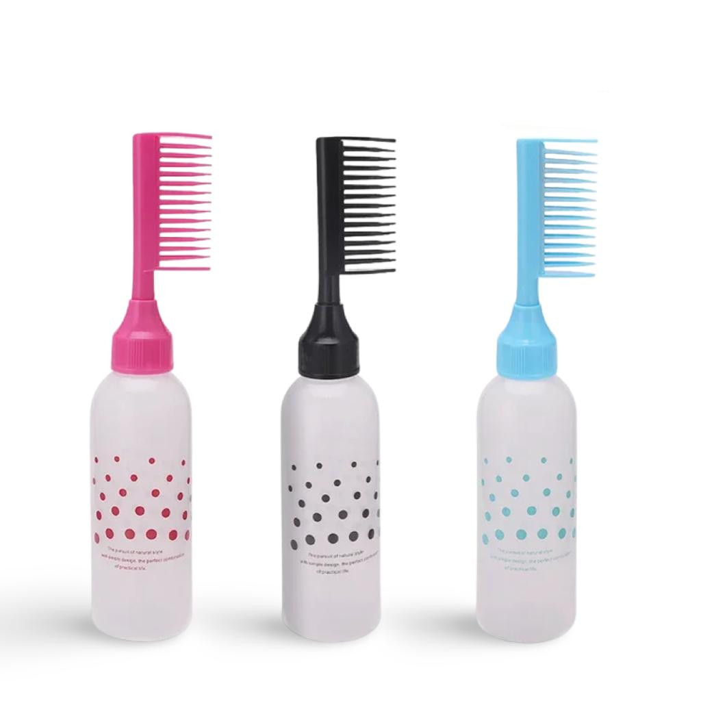 مجموعة علب زيت الشعر - 3 قطع