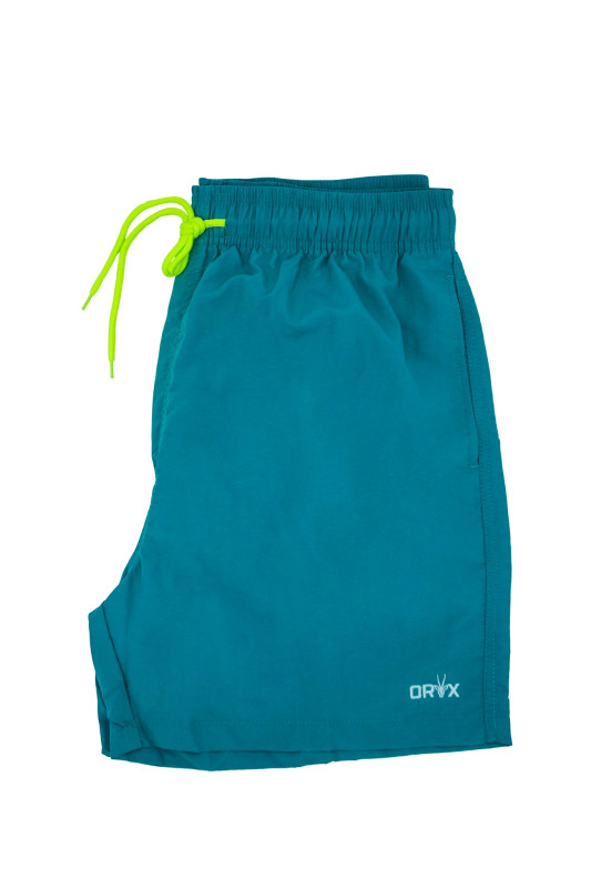 شورت بحر قماش نايلون اللون الازرق الفاتح