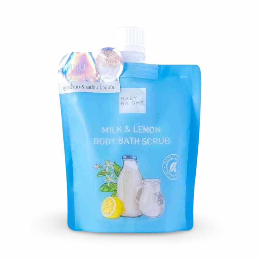 مقشر الحليب والليمون للجسم من بيبي برايت